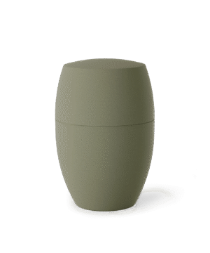 Žalios spalvos urna be motyvų (1,5 l)